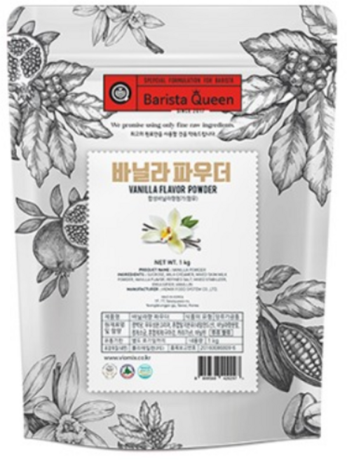바리스타퀸 바닐라향 파우더, 1kg, 1개입, 1개