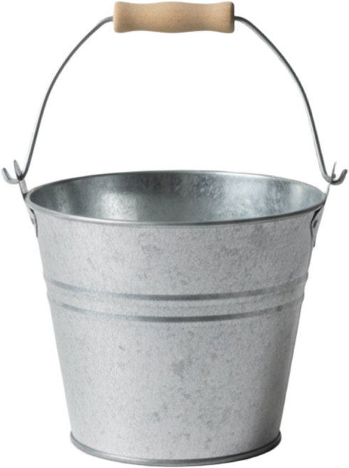 양철 양동이 소품 장식 맥주 양동이 정원 가드닝