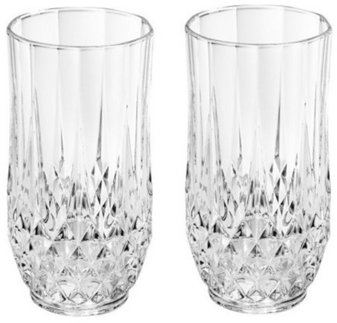 크리스탈 텀블러 3종(2P)하이볼 비어글라스, C.LEAF, 1개