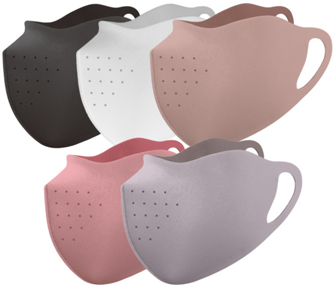 [국내생산][2+1] 끈적이는 썬크림 대신 99%자외선차단 스포츠마스크 빨아쓰는 마스크 UV차단 골프 파크골프 테니스 등산 운전 캠핑 낚시 조깅 축구 야외활동 패션마스크, 핑크(2개), 핑크