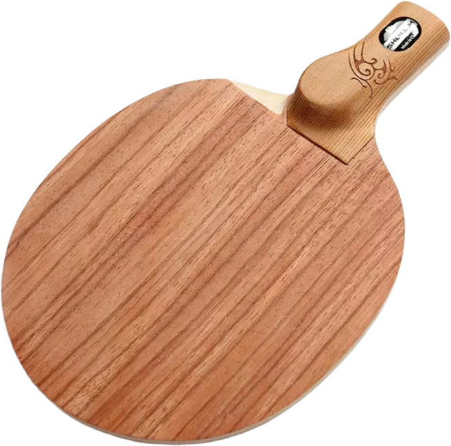 투윅스 중펜 중국식 펜홀더 왕하오 탁구 라켓 케이스 세트, 3호 오른손잡이, 1개, 단품