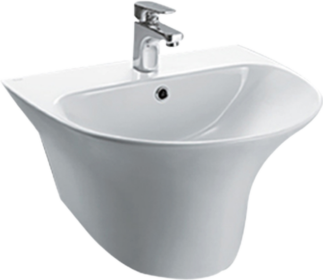 [반장들] 이누스 L678 원홀 일체형 반다리 세면대 전국방문설치 부속포함