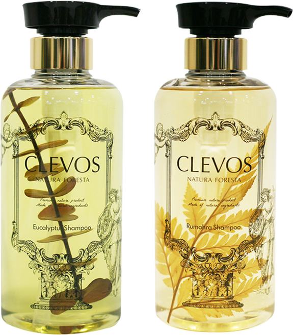 클레보스 네츄라포레스타 루모라 천연샴푸 530ml + 유칼립투스 천연샴푸 530ml