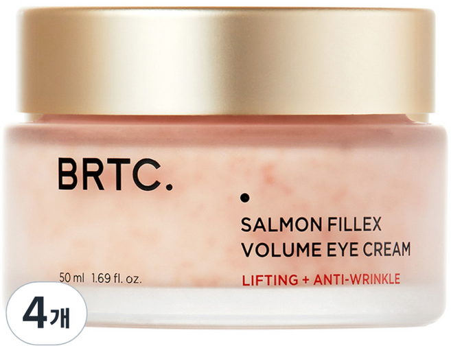 비알티씨 살몬 필렉스 볼륨 아이크림, 50ml, 4개