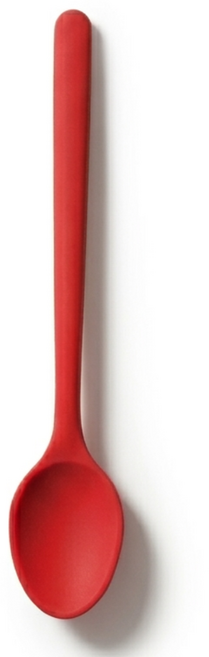 루리코리아 국산 실리콘 요거트 스푼, 레드, 1개