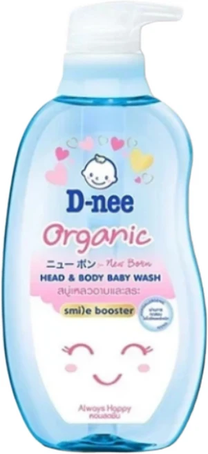 DNEE head&body baby wash New Born 유기농 베이비 샤워 380ml, 1개, Always Happy - 쿠팡