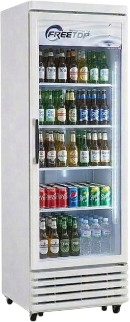 프리탑 국산 소형 음료수 냉장고 270L 업소용 쇼케이스 술 약국 병원 주류 편의점 FT-370R, FT-370R (착불배송비 해피콜안내)
