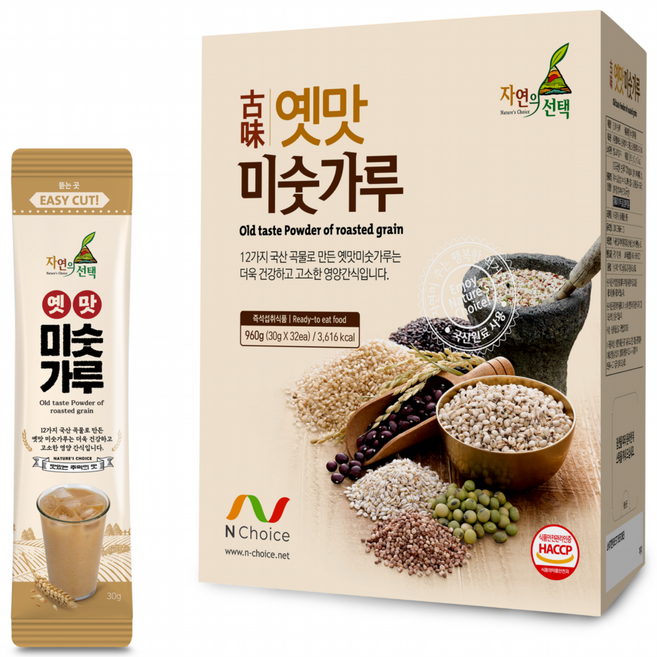 엔초이스 옛맛 미숫가루 960g, 1개