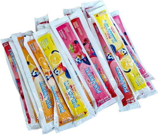 폴라레티 후르츠 아이스바, 400ml, 6개
