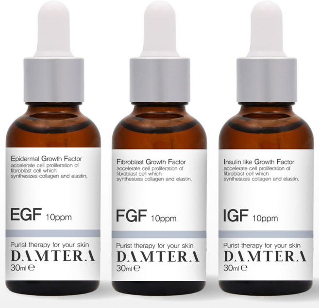 담테라 EGF FGF IGF 10ppm 이지에프 앰플 원액 30ml 3종세트, 담테라 EGF+FGF+IGF 30ml, 1개