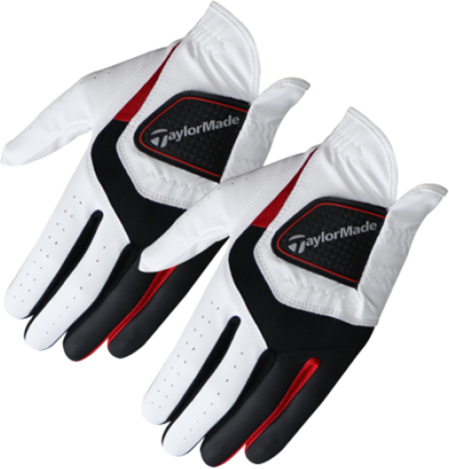 테일러메이드 퍼포먼스 골프장갑 남성용, 화이트, 2개