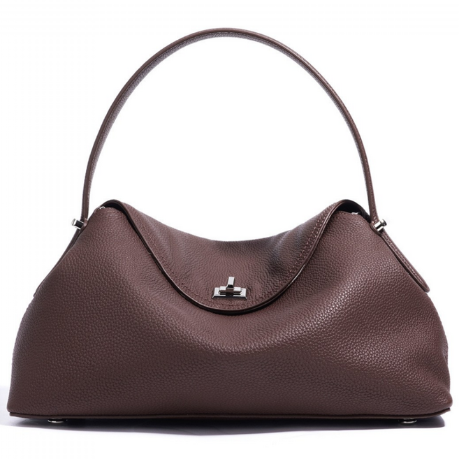 레아르 고급 천연 소가죽 여성 숄더 크로스백 데일리 정품 핸드백