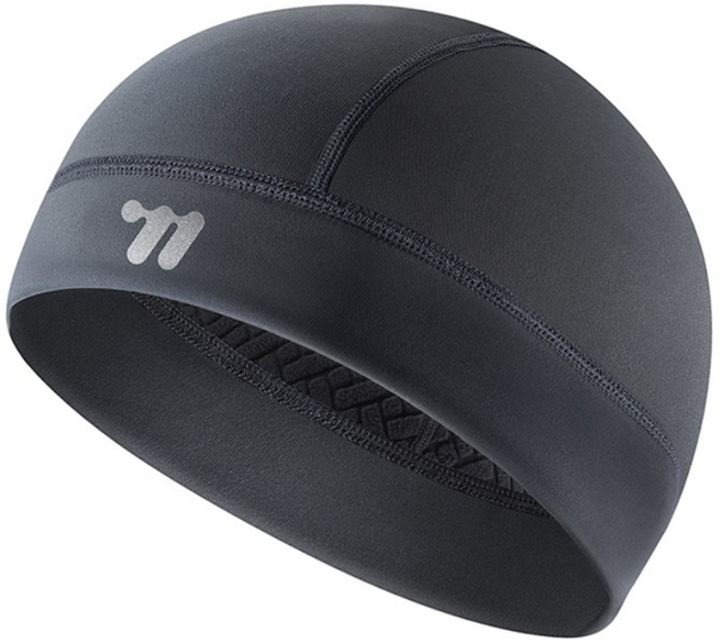 시그니처베이지 자전거 겨울 방한 모자 쪽모자 버프 귀마개 스컬캡 YPZ435, 다크 그레이, 1개