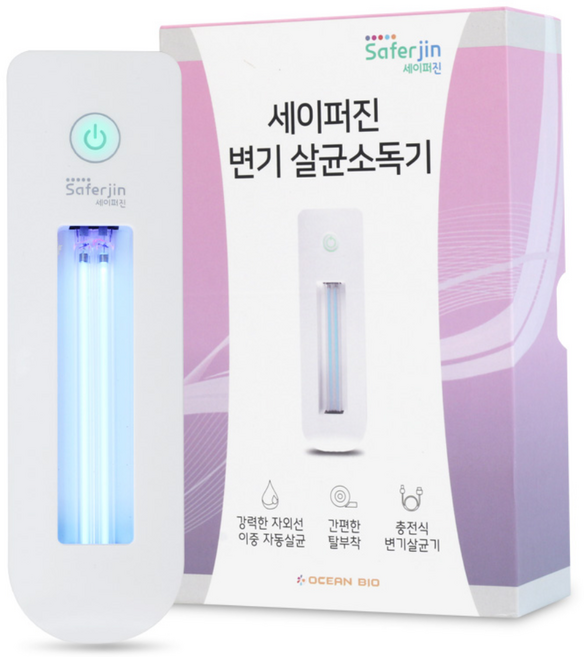 변기청소 세이퍼진 화장실 변기살균기, 1개