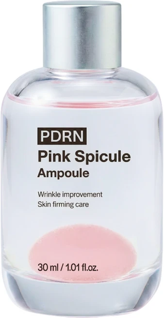 [더마인스 3초 볼륨앰플] PDRN 핑크 스피큘 앰플 주름개선 펩타이드 고순도 연어 DNA, 1개, 30ml - 쿠팡