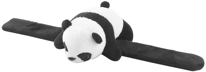 자전거 핸들바 장식품 판다인형 킥보드 오토바이 스쿠터 인형 악세사리 자전거소품 벨크로 인형장식, 2개, 판다(가로+세로)