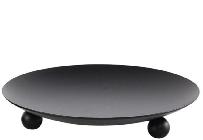 하이아트양초 금속타원촛대, 골드