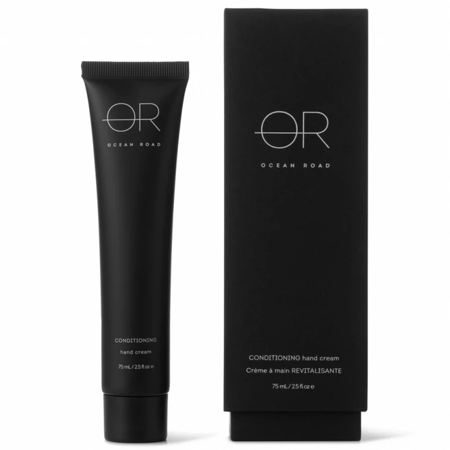 오션로드 블랙 컨디셔닝 핸드크림, 1개, 75ml - 쿠팡