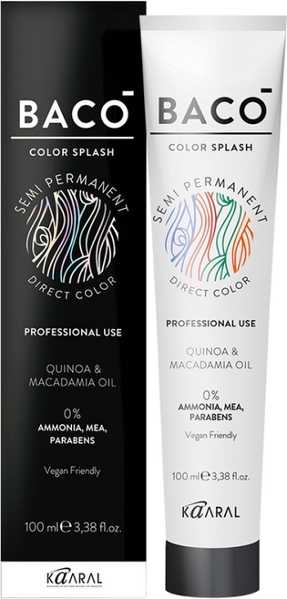 카랄 바코 스플래시 컬러 트리트먼트 헤어염색, 비비드 블루, 1개