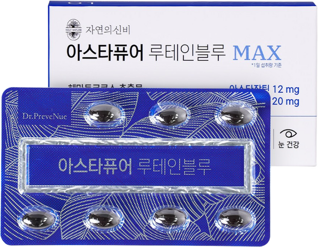 닥터프리베뉴 아스타퓨어 루테인블루 28캡슐 1개, 28정