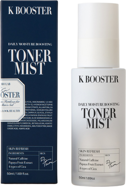 케이부스터 모이스처 부스팅 토너 붓기 미스트, 1개, 50ml