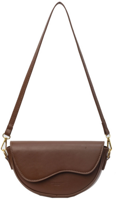 여성 숄더백 크로스백 복고 간결한 데일리 가죽 가방