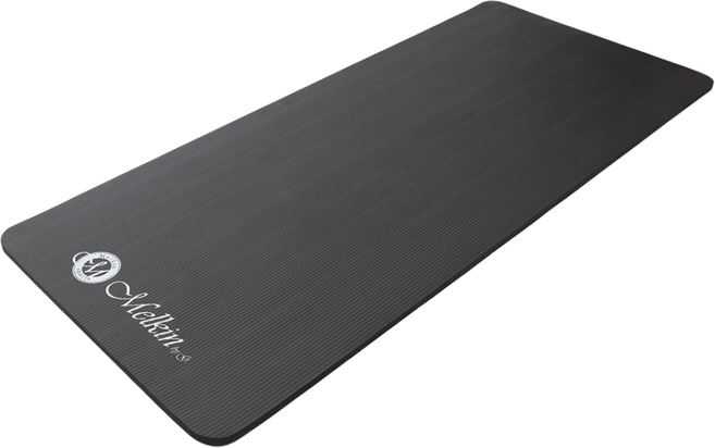 멜킨 NBR 요가매트 클럽와이드 20mm 필라테스 홈트 헬스 스트레칭 매트, 딥블랙