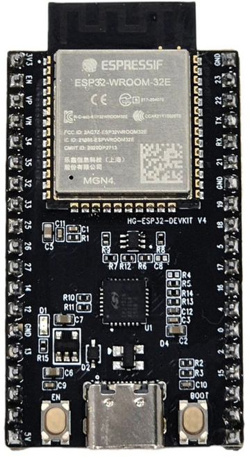 ESP32 DevkitC V4 USB C 타입 최신 32E 모듈 적용 개발보드, 3개