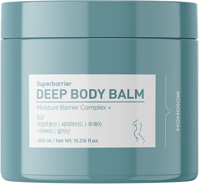모모쏘우 슈퍼배리어 딥 바디밤 고농축 크림, 1개, 450ml
