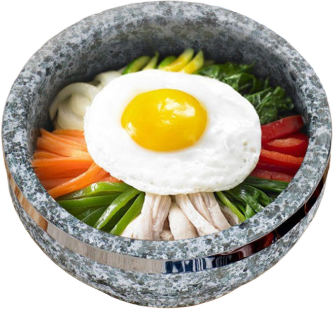 귀월미 돌솥 비빔밥 그릇, 혼합색상, 1개, 18cm
