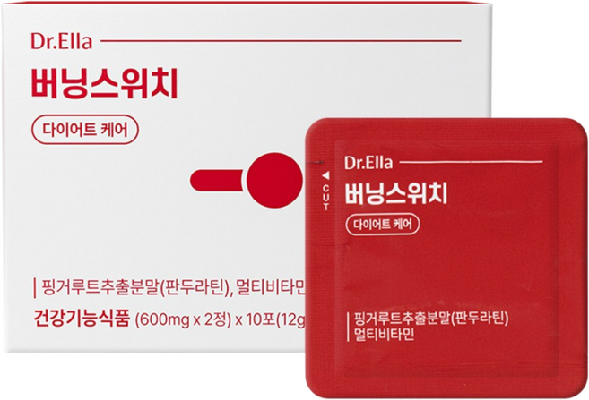 닥터엘라 버닝스위치 다이어트보조제 체지방 감소, 20정, 1개