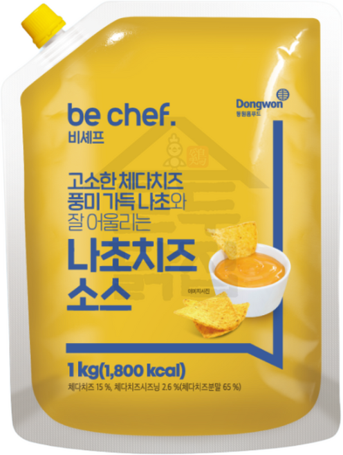 나쵸치즈소스1kg/동원홈푸드, 1개, 1kg
