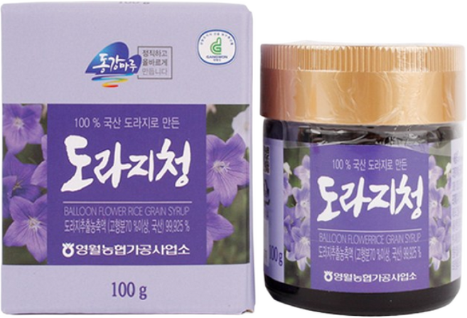 [영월농협 직송] 더 진한 도라지청, 2개, 100g, 1개입