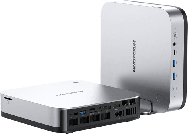 미니스포럼 AI X1 Pro AMD 라이젠 AI 9 HX 370 고성능 AI 미니 PC, AI X1 Pro-370, 윈도우 11 프로, 1TB, 32GB, 하얀색