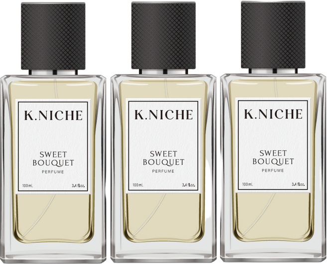 케이니치 스위트부케 여자 향수 오드퍼퓸, 3개, 100ml