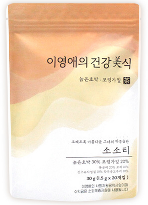 이영애의 건강미식 소소티, 1.5g, 20개, 1개, 20개입