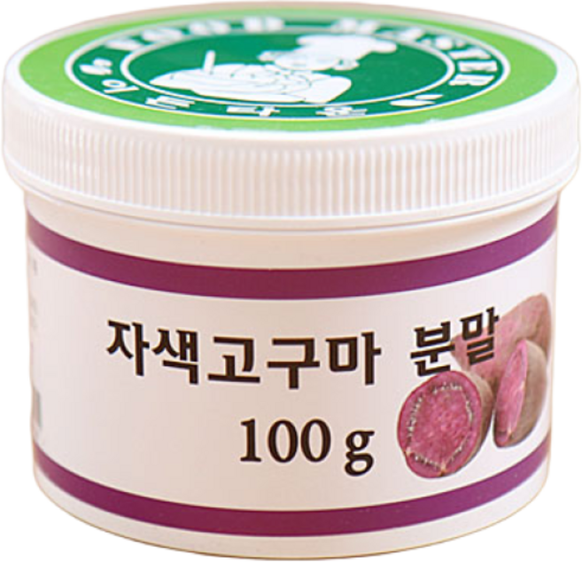 [렛츠베이킹] 국산 자색고구마분말 100g (자색고구마100%), 1개