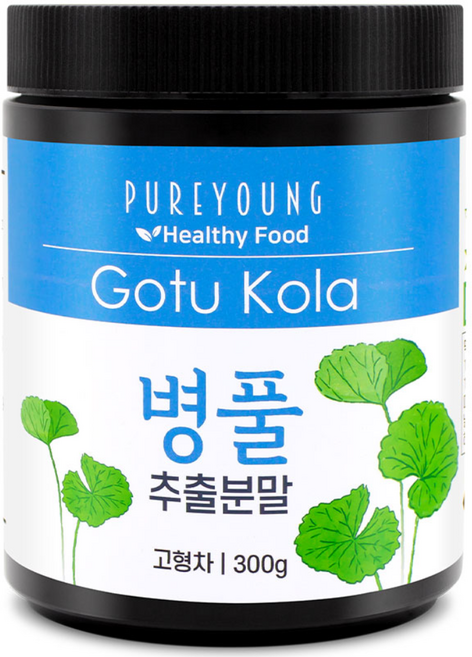 퓨어영 병풀 추출물 분말 300g 호랑이풀 고투콜라, 1개