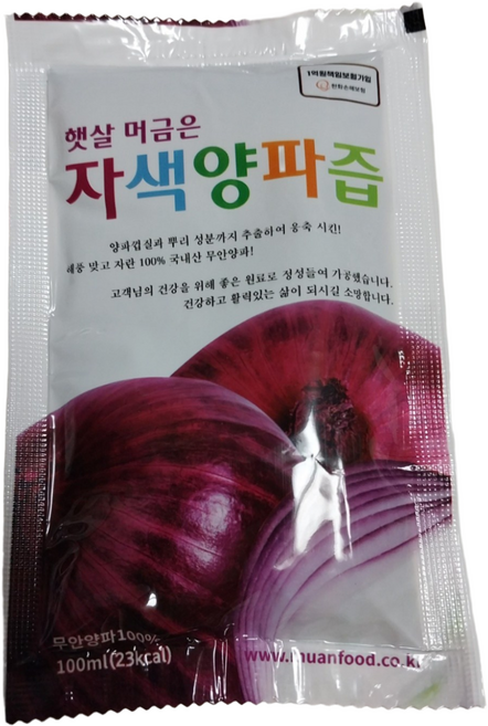 [아기다람쥐] 햇살머금은 빨간양파즙, 100ml, 100개