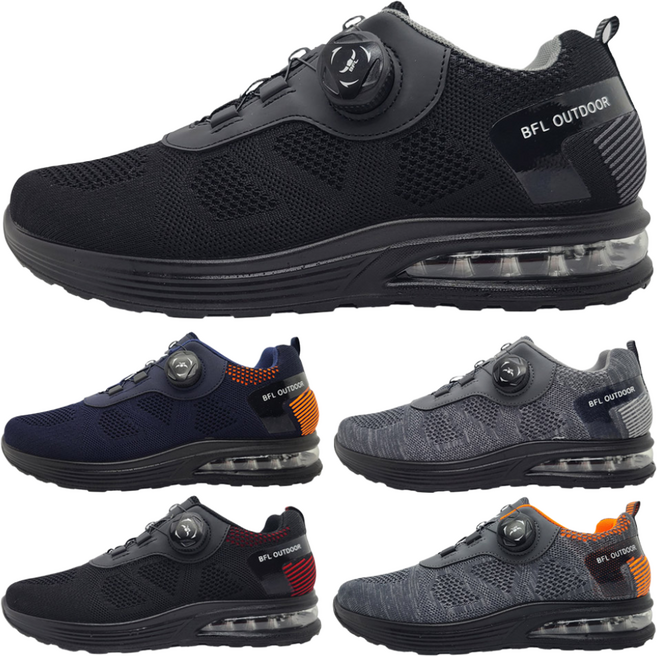 BFL 다이얼 운동화 런닝화 워킹화 에어 쿠션 발편한 검정 신발 4413