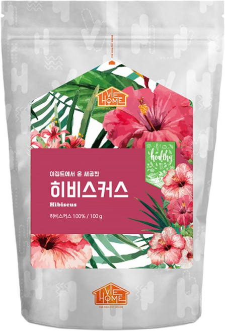 건강한우리집비옴 이집트에서 온 새콤한 히비스커스 100g, 1개, 1개, 1개입