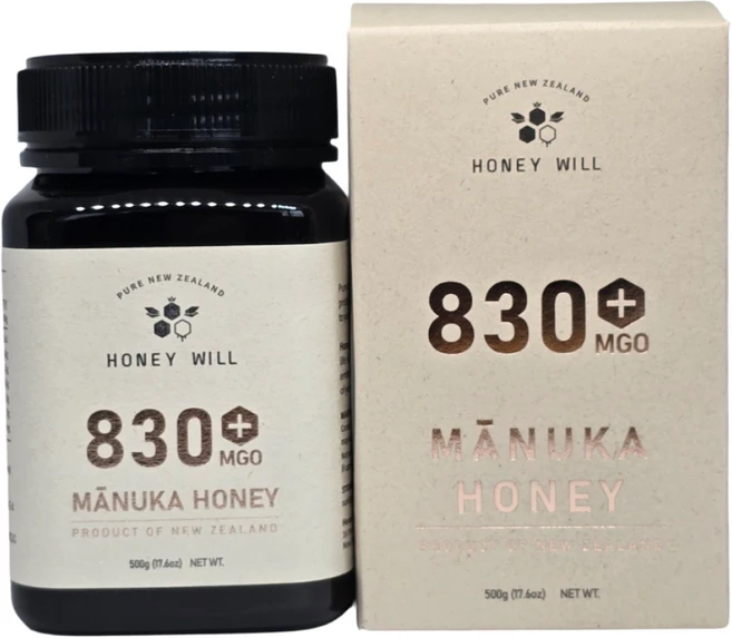 허니윌 마누카꿀 MGO830 UMF20+동일수치 뉴질랜드 프리미엄 마누카 허니, 1개, 500g - 쿠팡