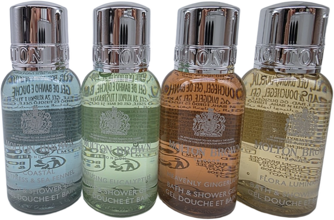 몰튼 브라운 바디워시 베스트향 세트 헤븐리 샤워젤, 4개, 30ml
