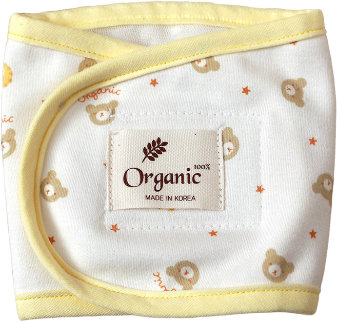 강아지 오가닉 매너벨트 숫컷용 기저귀, 미니곰매너벨트, M, 1개