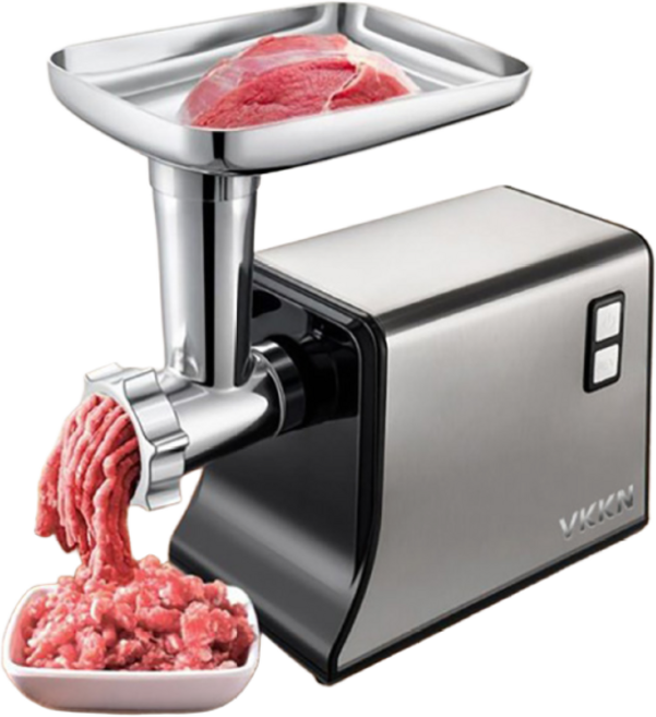 VKKN 고기 분쇄기 스테인레스 전기고기분쇄기 고기분쇄기가정용 소세지기계가정용 고기분쇄기 1000W 220V, MG-M1
