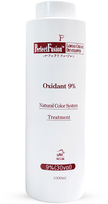 본 퍼펙트퓨전 로하스 컬러 크림 산화제 9% 1000ml, 1개
