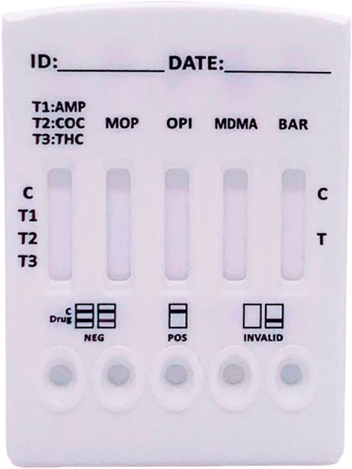 소변 마약 검사 키트 10회, 4종, 10개 - 쿠팡