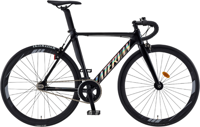 2026 삼천리 아팔란치아 700C 라테르반 초경량 픽시 자전거 알루미늄 에어로 프레임, 1개, 166cm, 펄 블랙(470)