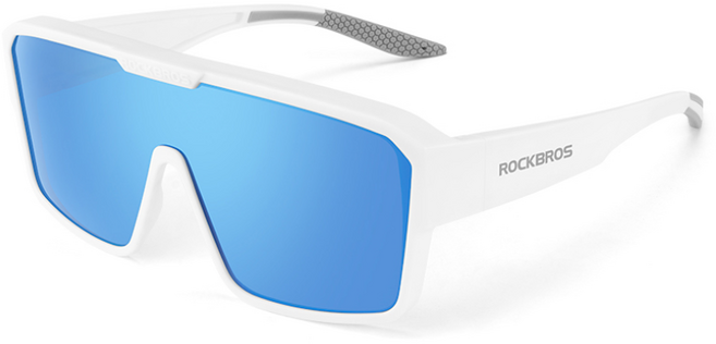 안경위에쓰는 편광 자외선차단 고글, 화이트, 1개