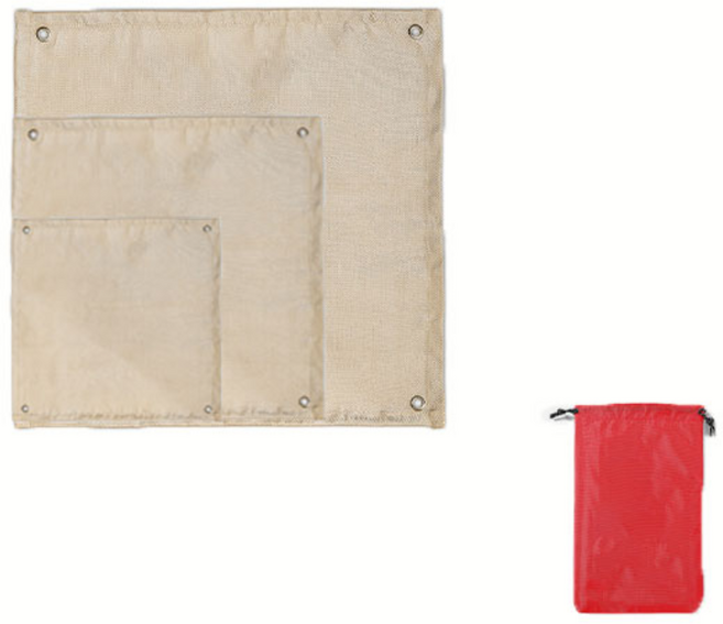 캠핑 화로대 방염매트 방염포 매트